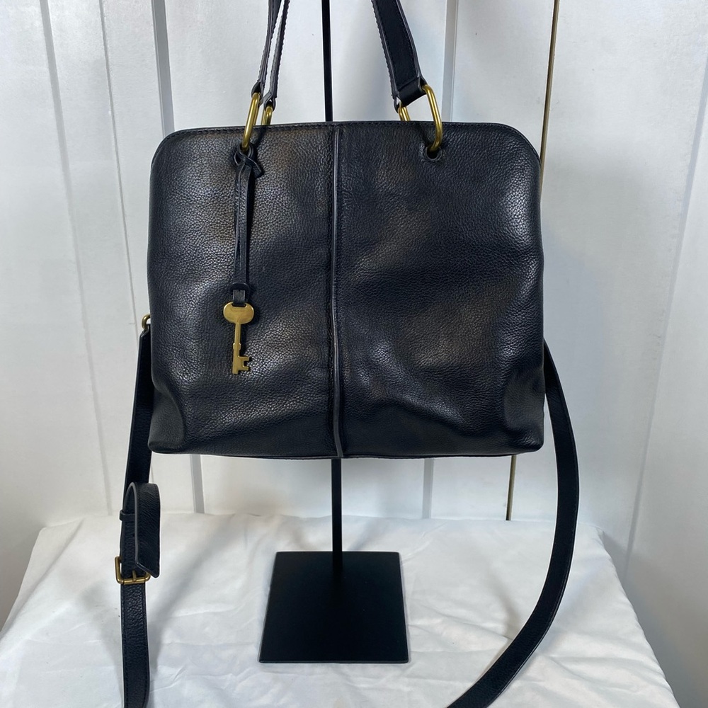 Fossil | Black Leather Hobo Bag - leather is in excellent condition!